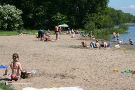 Camping avec sa propre plage aux Pays-Bas