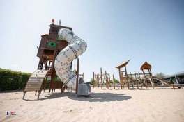 Aire de jeux au Camping Zeeland