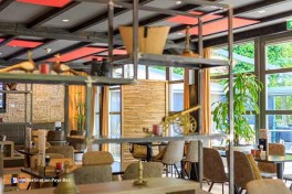 Restaurant du parc d\\\'attractions Duinrell aux Pays-Bas