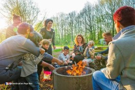 Place de camping-car dans la province néerlandaise de Flevoland