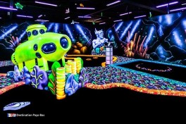 Minigolf Glowgolf aux Pays-Bas